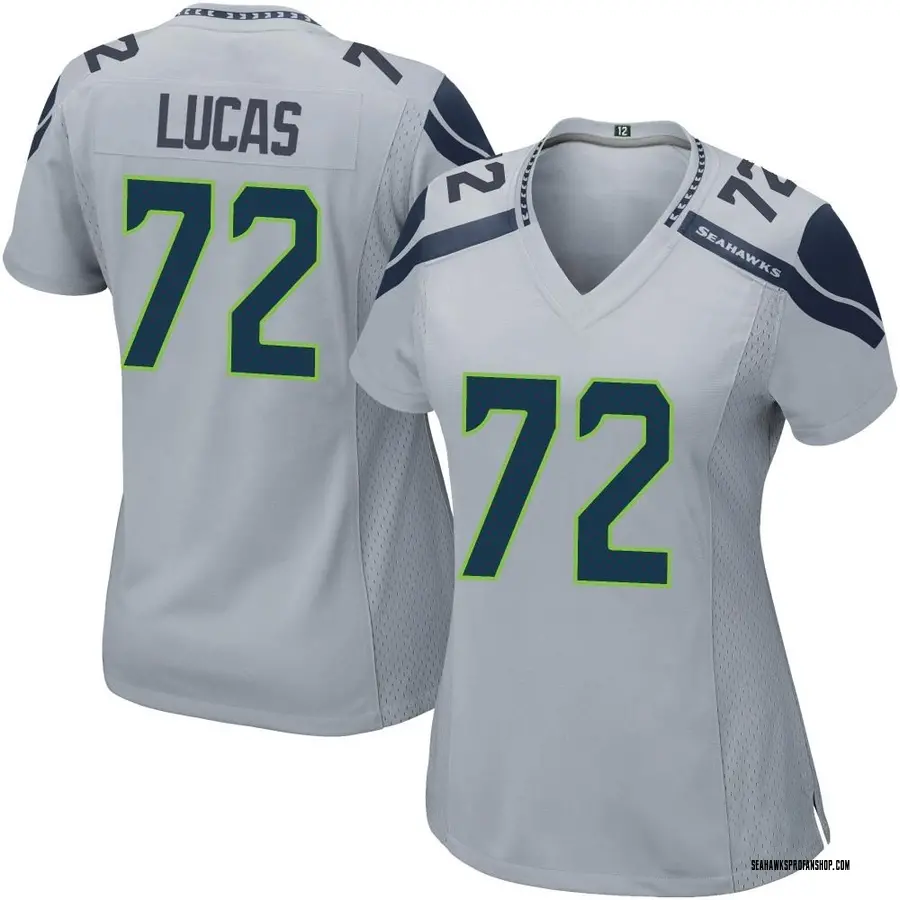 Women's Nike Tariq Woolen White Seattle Seahawks Game Player Jersey