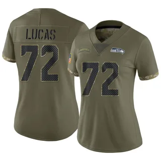 Abraham Lucas Seattle Seahawks Nike Women's Game Player