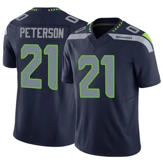 Adrian Peterson Seattle Seahawks Men's Limited Vapor F.U.S.E. Nike Jersey - Navy