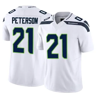 Adrian Peterson Seattle Seahawks Men's Limited Vapor F.U.S.E. Nike Jersey - White