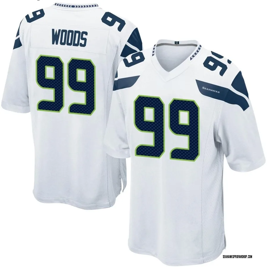 Seattle Seahawks Nike Throwback Alternate Game Jersey - Custom