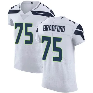 Anthony Bradford Seattle Seahawks Men's Elite Vapor Untouchable Nike Jersey - White