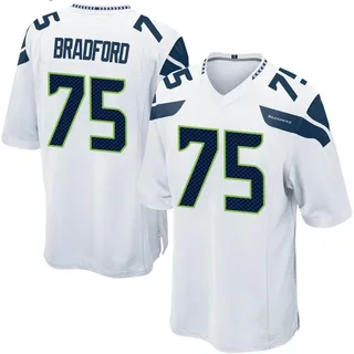 Anthony Bradford Seattle Seahawks Youth Game Nike Jersey - White