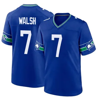 Men's Elite Seattle Seahawks NO.7 Blair Walsh Team Color Vapor