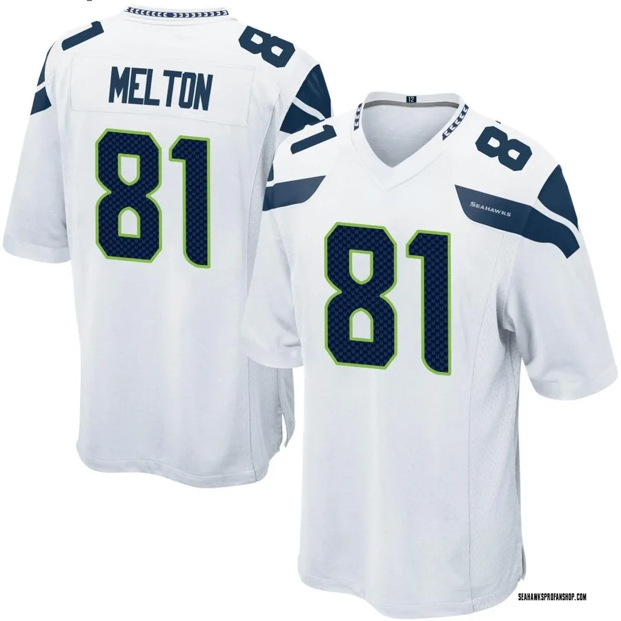 Seattle Seahawks Bo Melton 81 White Vapor Limited Jersey - Bluefink