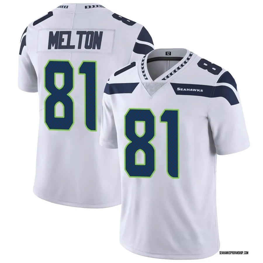 Seattle Seahawks Bo Melton 81 White Vapor Limited Jersey - Bluefink