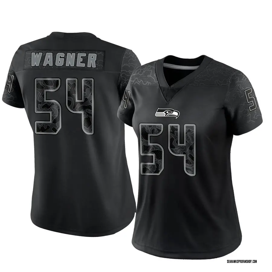 Bobby Wagner Seattle Seahawks Women's Limited Reflective Nike Jersey - Black