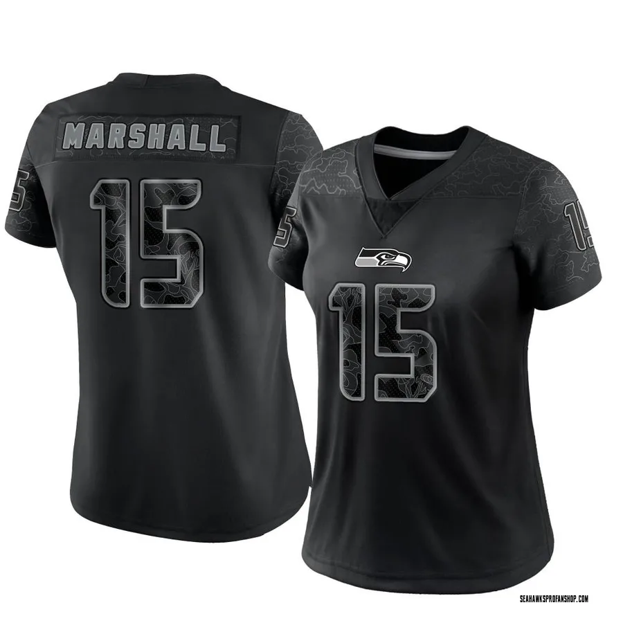 Men's Nike Russell Wilson Black Seattle Seahawks 2020 Salute To