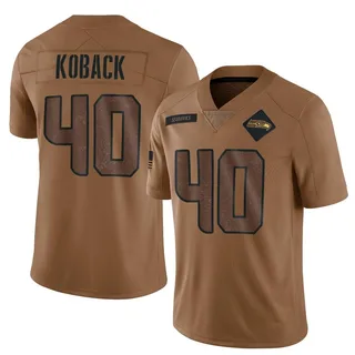 Bryant Koback Seattle Seahawks Youth Limited 2023 Salute To Service Nike Jersey - Brown