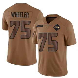 Chad Wheeler Seattle Seahawks Men's Limited 2023 Salute To Service Nike Jersey - Brown