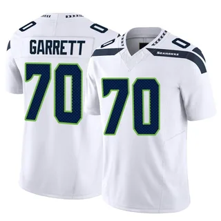 Youth Limited Seattle Seahawks NO.70 Chris Garrett Color Rush Neon Jersey -  Green