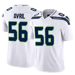 Cliff Avril Seattle Seahawks Men's Limited Vapor F.U.S.E. Nike Jersey - White