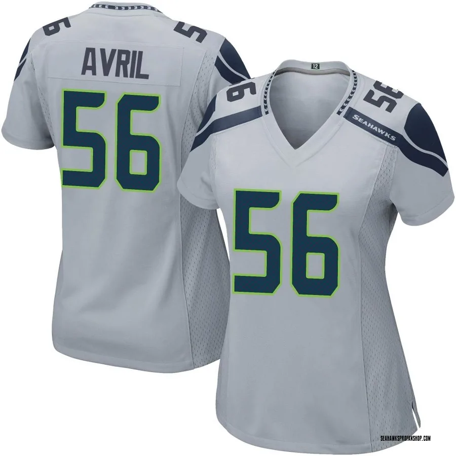 Russell Wilson Seattle Seahawks Nike Alternate Game Jersey - Gray