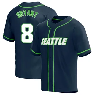 Men's Nike Coby Bryant College Navy Seattle Seahawks Game Player Jersey Size: Small