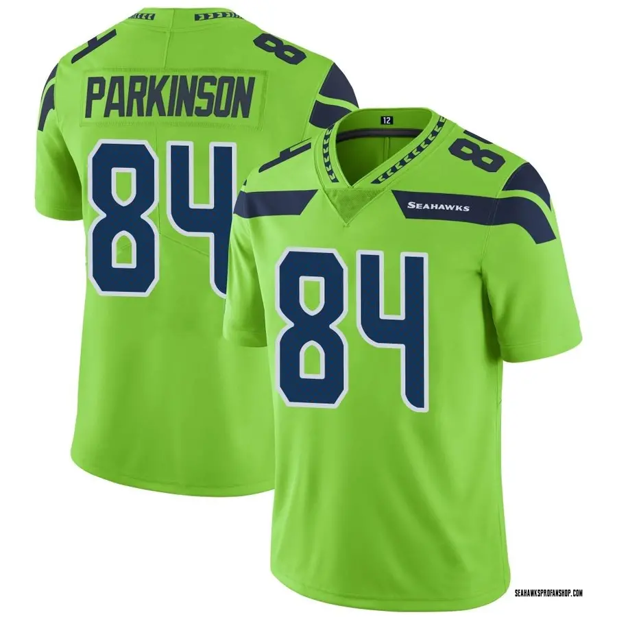 12S Seattle Seahawks Nike Youth Color Rush Game Jersey - Green