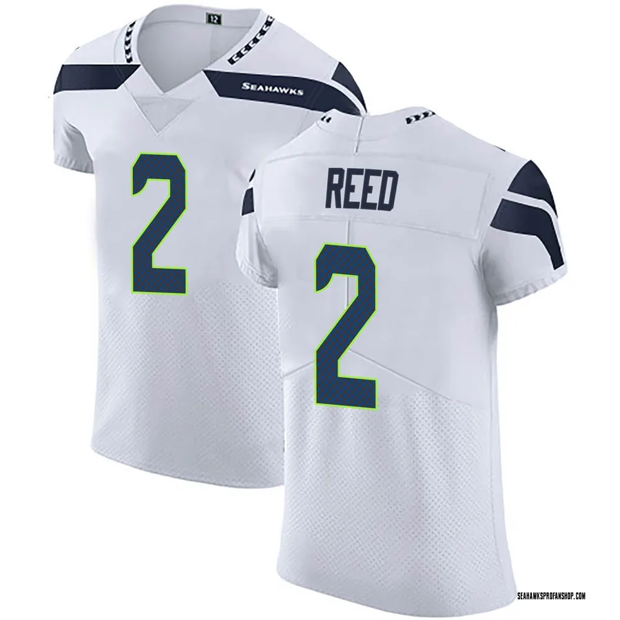 Men's Nike Russell Wilson White Seattle Seahawks Vapor Untouchable Limited  Player Jersey