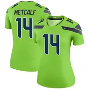 Youth Nike DK Metcalf Neon Green Seattle Seahawks Game Jersey