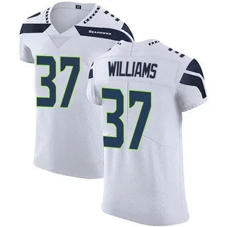 Damarion Williams Seattle Seahawks Men's Elite Vapor Untouchable Nike Jersey - White