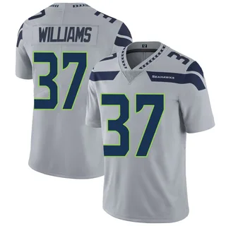 Damarion Williams Seattle Seahawks Men's Limited Alternate Vapor Untouchable Nike Jersey - Gray