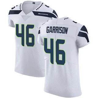 Devon Garrison Seattle Seahawks Men's Elite Vapor Untouchable Nike Jersey - White