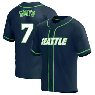 Women's Nike Geno Smith Navy Seattle Seahawks Player Jersey Size: Medium