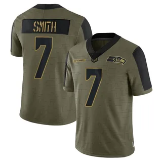 Youth Geno Smith White Player Limited Team Jersey - Kitsociety