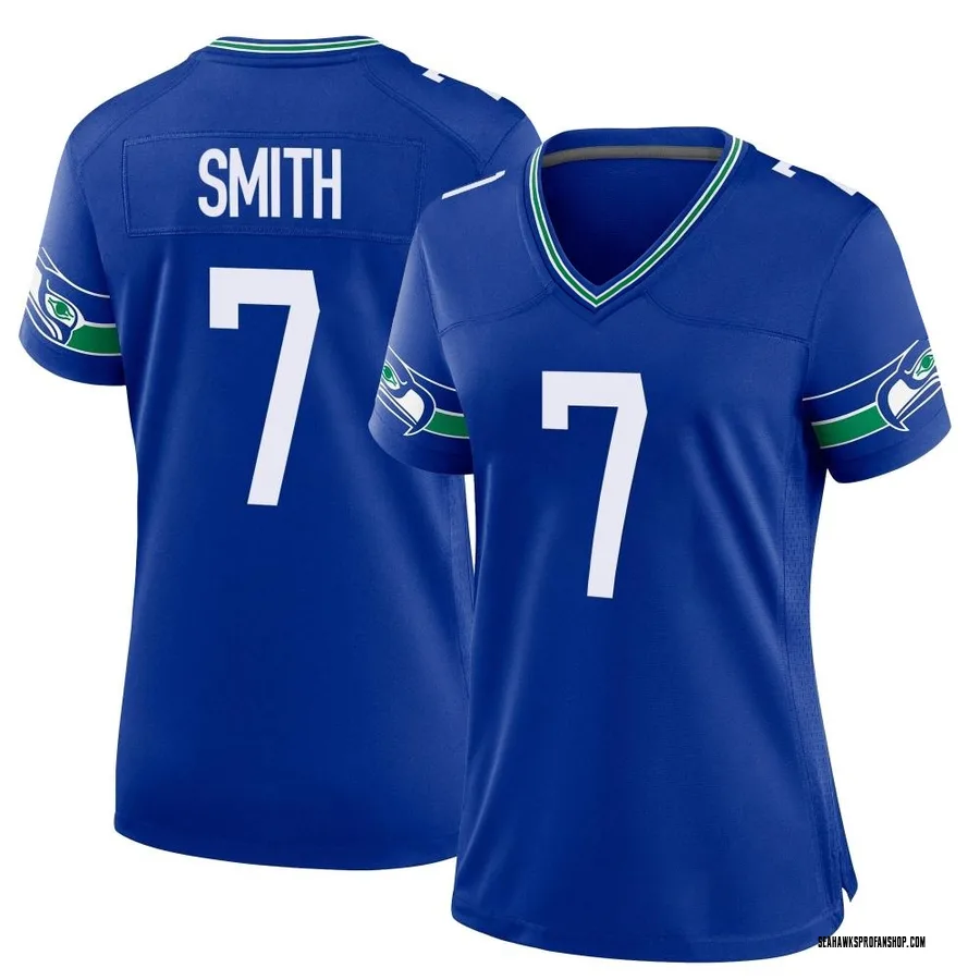 Geno Smith Seattle Seahawks Nike Women's Player Jersey - Royal