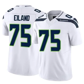 Team-Issued Greg Eiland #75 Alternate Jersey - SA#10103 – Seattle