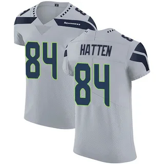 Hayden Hatten Seattle Seahawks Men's Elite Alternate Vapor Untouchable Nike Jersey - Gray