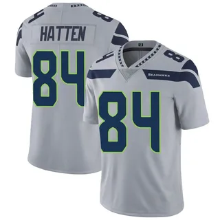 Hayden Hatten Seattle Seahawks Men's Limited Alternate Vapor Untouchable Nike Jersey - Gray