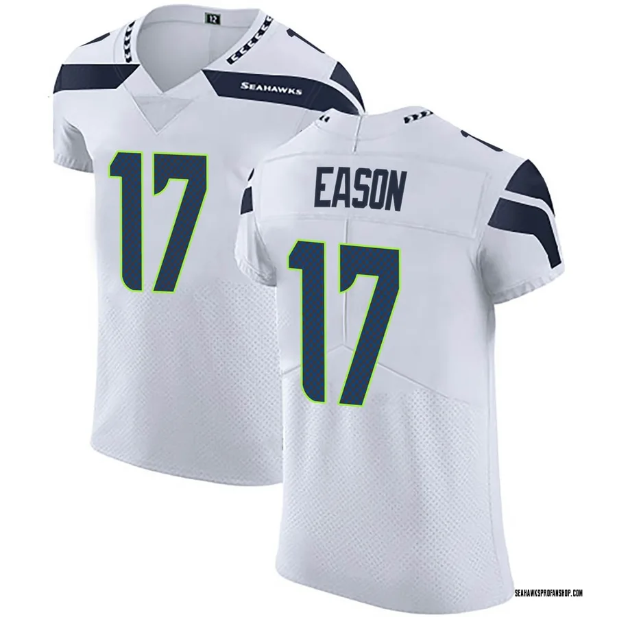 Men's Elite Seattle Seahawks NO.17 Jacob Eason Alternate Vapor Untouchable  Jersey - Gray