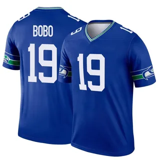 Jake Bobo Seattle Seahawks Men's Legend Throwback Nike Jersey - Royal