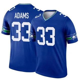 Men's Seattle Seahawks Jamal Adams Nike Black RFLCTV Limited Jersey