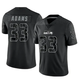 Seattle Seahawks Nike Game Road Jersey - White - Jamal Adams - Youth