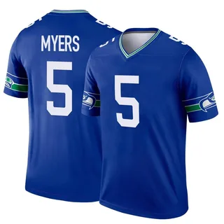 Jason Myers Seattle Seahawks College Navy Football Jersey • Kybershop