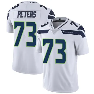 Jason Peters Seattle Seahawks Men's Limited Vapor Untouchable Nike Jersey - White