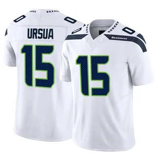 Men's Limited Seattle Seahawks NO.15 John Ursua Throwback Vapor F.U.S.E.  Jersey - Royal