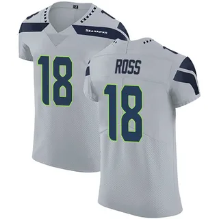 Josh Ross Seattle Seahawks Men's Elite Alternate Vapor Untouchable Nike Jersey - Gray