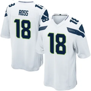 Josh Ross Seattle Seahawks Men's Game Nike Jersey - White