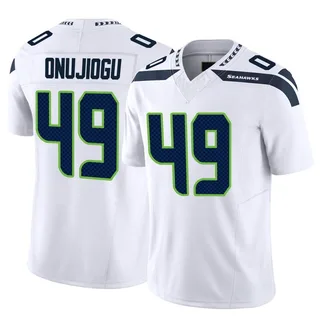 Men's Legend Seattle Seahawks NO.49 Joshua Onujiogu Color Rush Neon Jersey  - Green