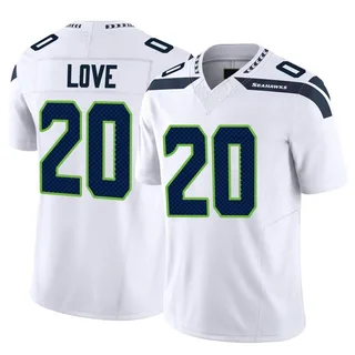 Julian Love Seattle Seahawks Men's Limited Vapor F.U.S.E. Nike Jersey - White