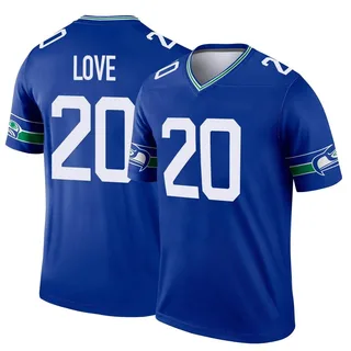 Julian Love Seattle Seahawks Youth Legend Throwback Nike Jersey - Royal