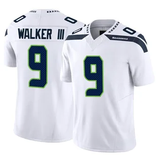 Men's Nike Kenneth Walker III Navy Seattle Seahawks Player Game Jersey Size: Small