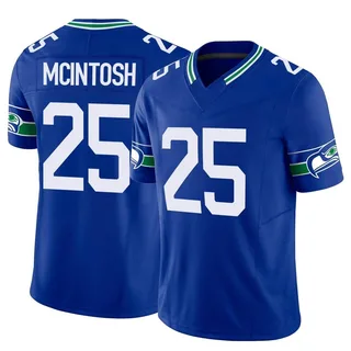 Kenny McIntosh Seattle Seahawks Men's Limited Throwback Vapor F.U.S.E. Nike Jersey - Royal