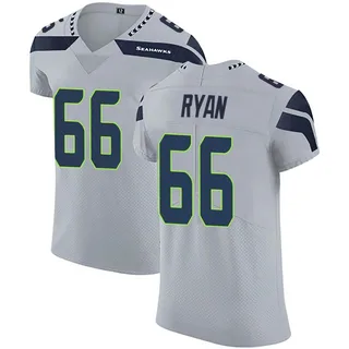 Liam Ryan Seattle Seahawks Men's Elite Alternate Vapor Untouchable Nike Jersey - Gray