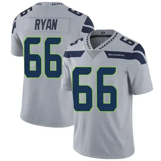 Liam Ryan Seattle Seahawks Men's Limited Alternate Vapor Untouchable Nike Jersey - Gray