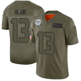 Marquise Blair Seattle Seahawks Men's Limited 2019 Salute to Service Nike Jersey - Camo