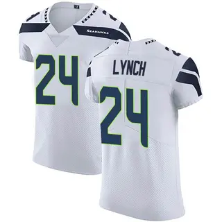 Limited Men's Marshawn Lynch Navy Blue Home Jersey - #24 Football Seattle  Seahawks Vapor Untouchable Size 40/M