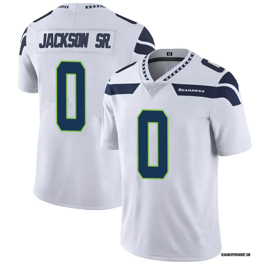 Michael Jackson Sr. Seattle Seahawks Youth Limited Vapor Untouchable Nike  Jersey - White