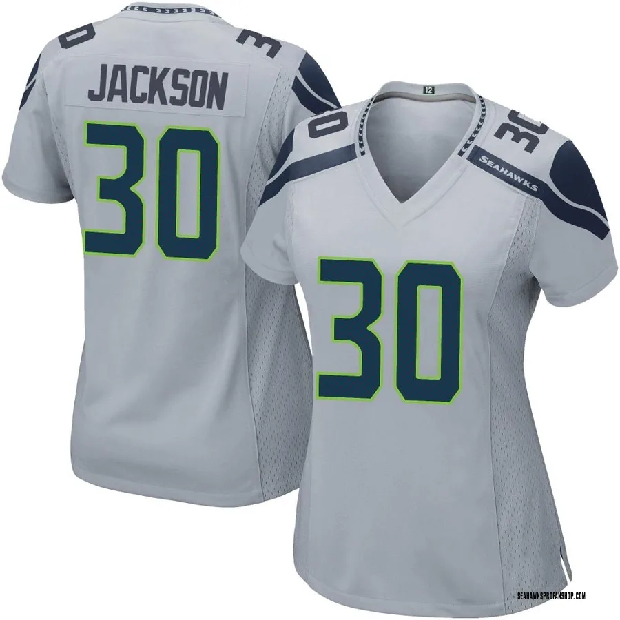 Seattle Seahawks Custom Game Jersey - White Custom Jerseys Nfl